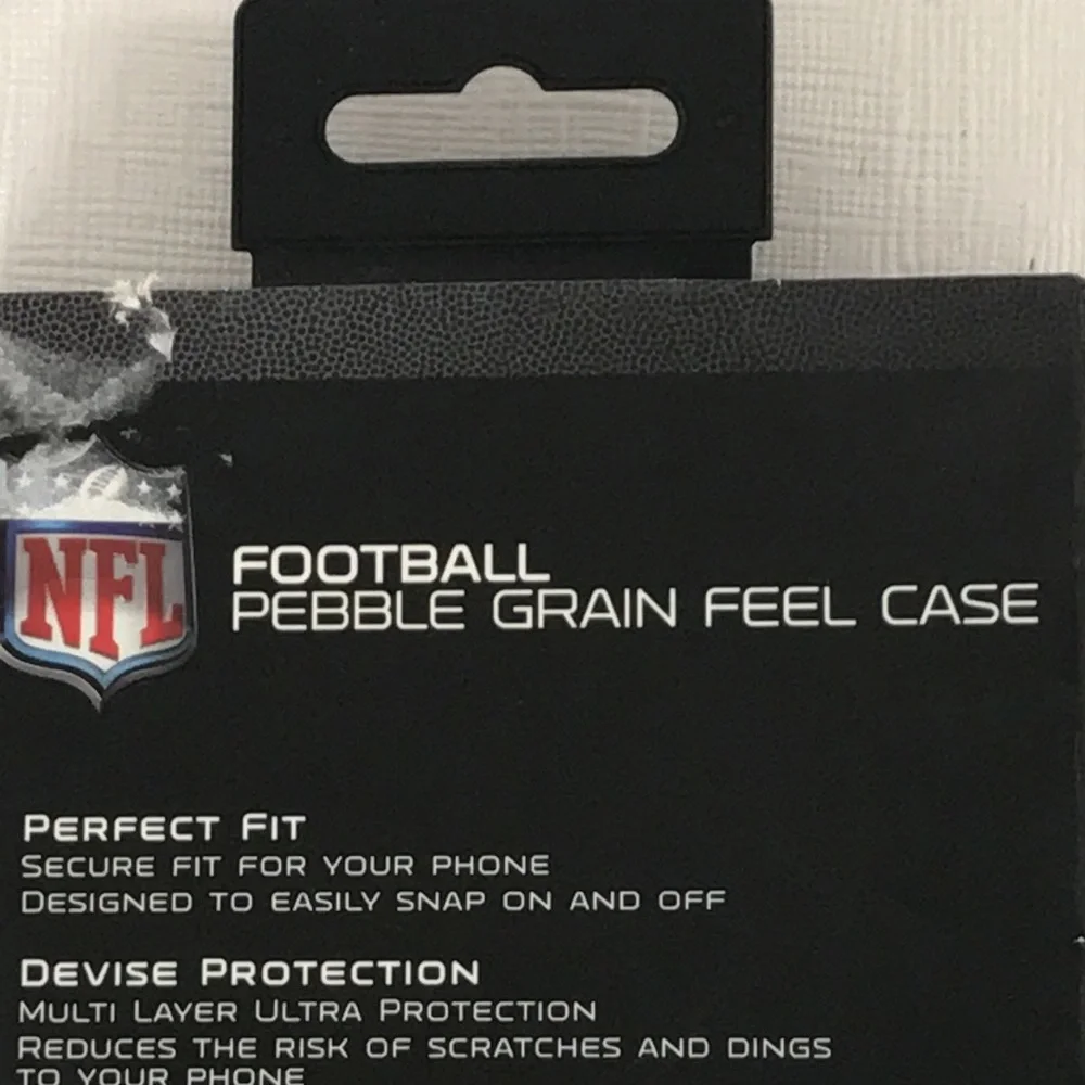 Football Pebble Grain Feel Phone Case New England Patriots - Picture 5 of 8